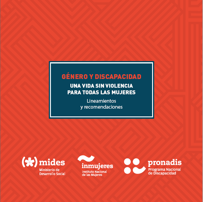 Detalle de la portada del documento 'Género y discapacidad'