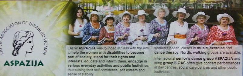 LADW ASPAZIJA: Asociación de Mujeres con Discapacidad de Letonia