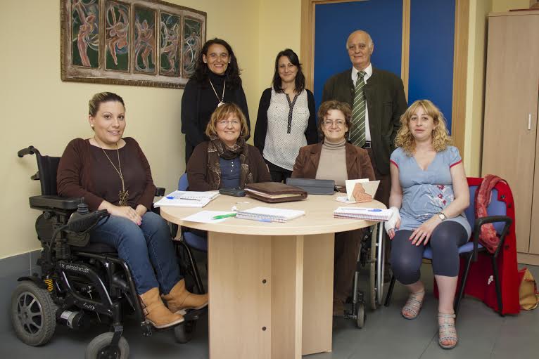 Foto de familia de la asociación Amanixer