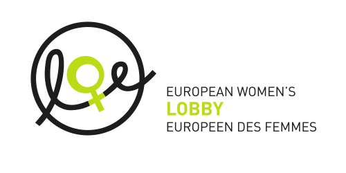 Logotipo del Lobby Europeo de Mujeres (EWL) 