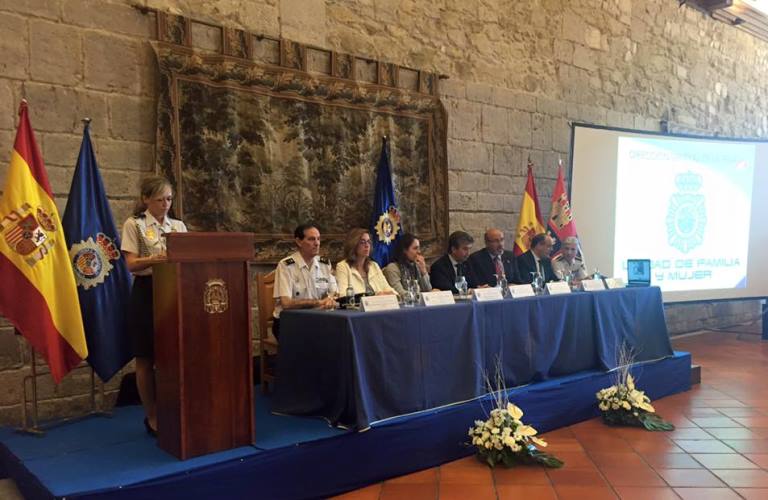 Momento del V Curso Internacional de la Policía Nacional sobre Violencia de Género