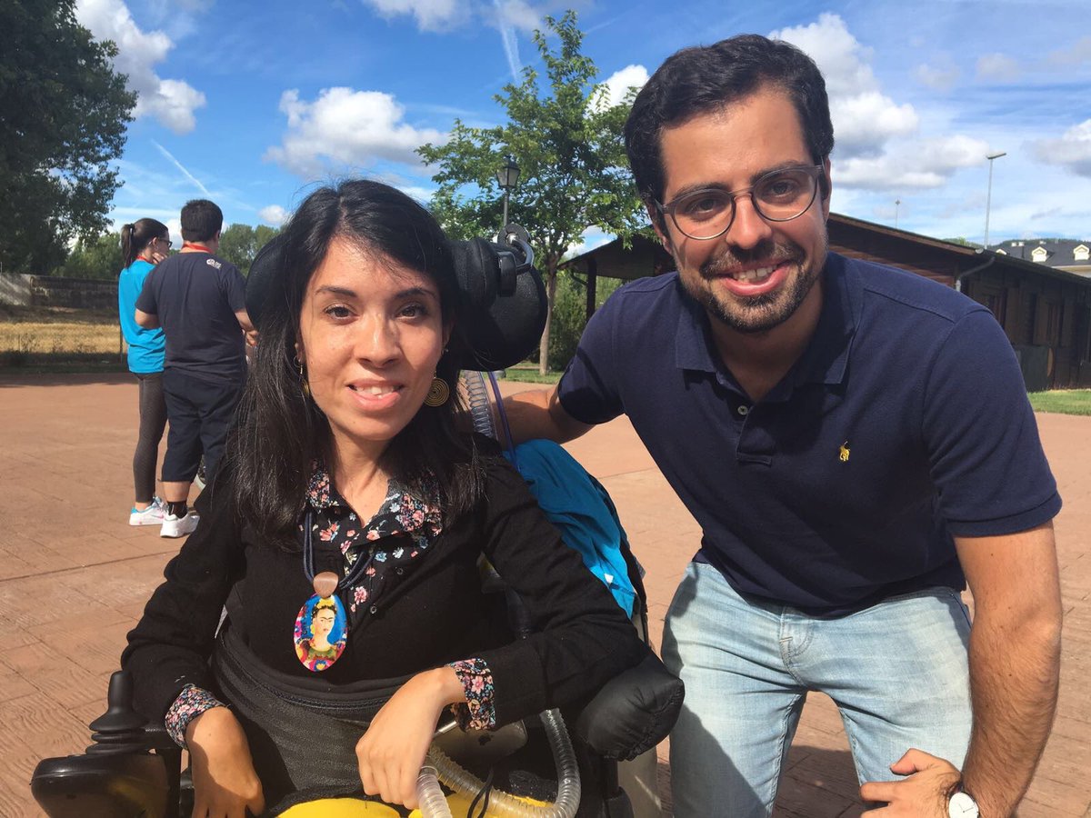 Ana Fernández Sancho, Premio Nacional de Juventud 2016 (Twitter Aspaym Castilla y León)