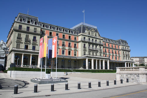 Palacio Wilson de Ginebra, sede oficial de la Oficina del Alto Comisionado para los Derechos Humanos (OACDH) 