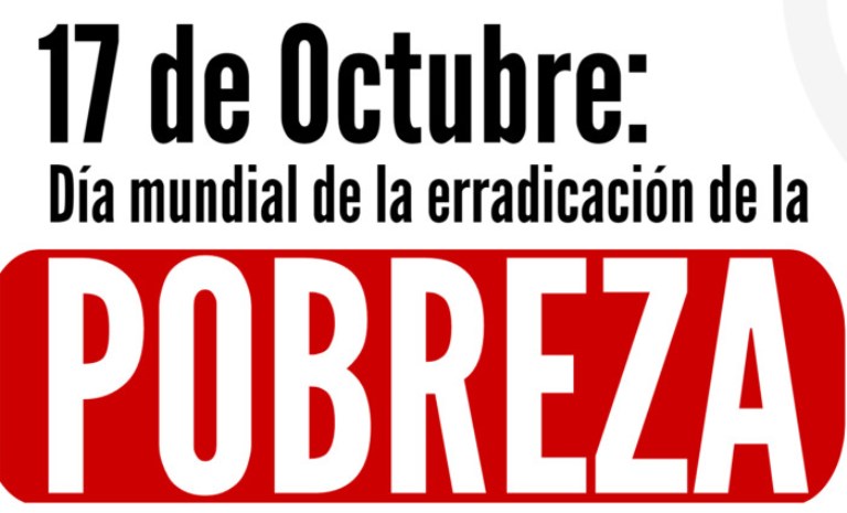 Logotipo del Día Mundial de la Erradicación de la Pobreza