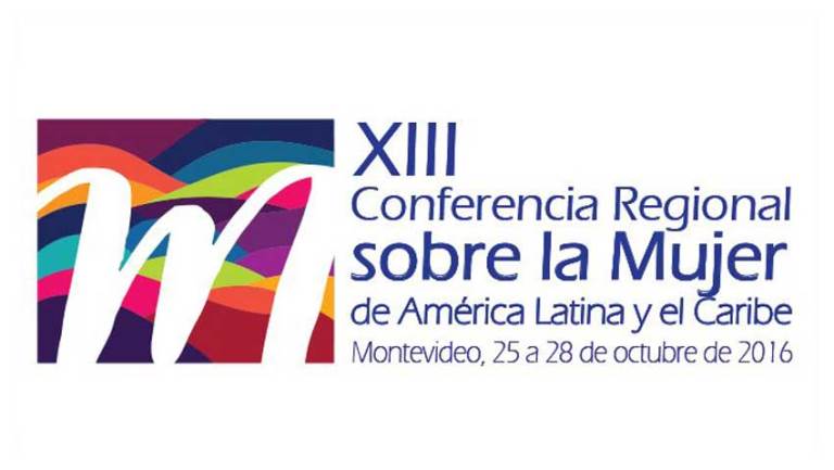Logotipo de la XIII Conferencia Regional sobre la Mujer de América Latina y el Caribe