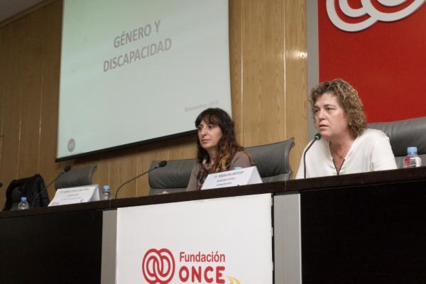 Momento de a jornada inaugurada por Teresa Palahí, secretaria general de Fundación ONCE y comisionada de CERMIS Autonómicos y que contó como formadora con Isabel Caballero