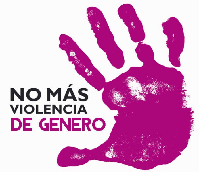 Logotipo No más violencia de género