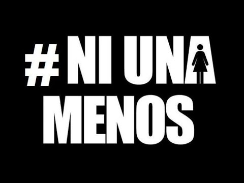logotipo #NI UNA MENOS
