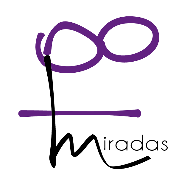 Logotipo de Miradas: proyecto de formación de Promotoras Comunitarias en Madrid