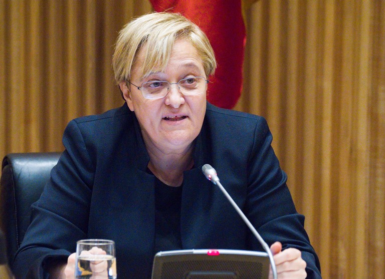 Ángeles Álvarez, diputada por Madrid y portavoz de Igualdad del Grupo Socialista en Congreso de los Diputados
