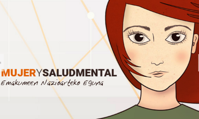 Detalle de la campaña de Mujer y Salud Mental de Fedeafes