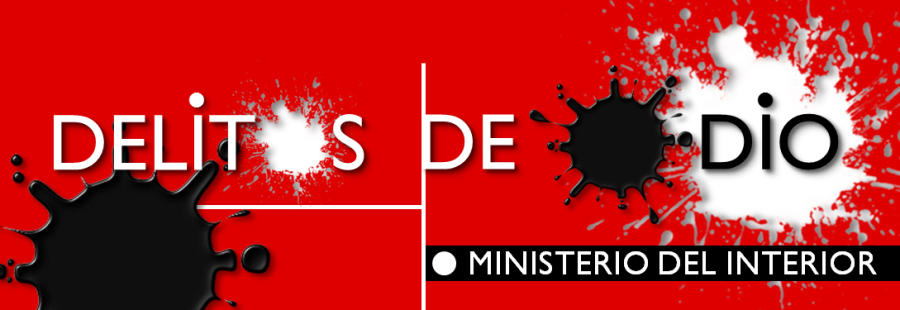 Cartel del Ministerio del Interior contra los delitos de odio