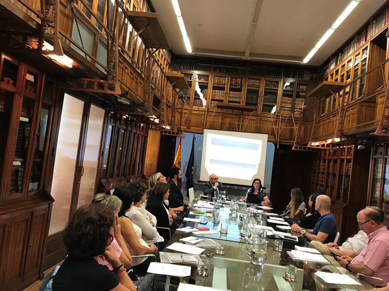 La Fundación CERMI Mujeres imparte un taller sobre violencia contra mujeres con discapacidad al personal del Ministerio de Justicia