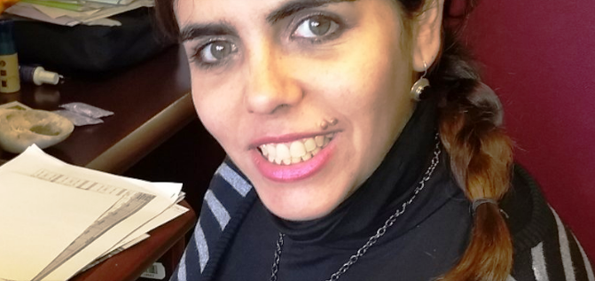 Mercedes Serrato, trabajadora social