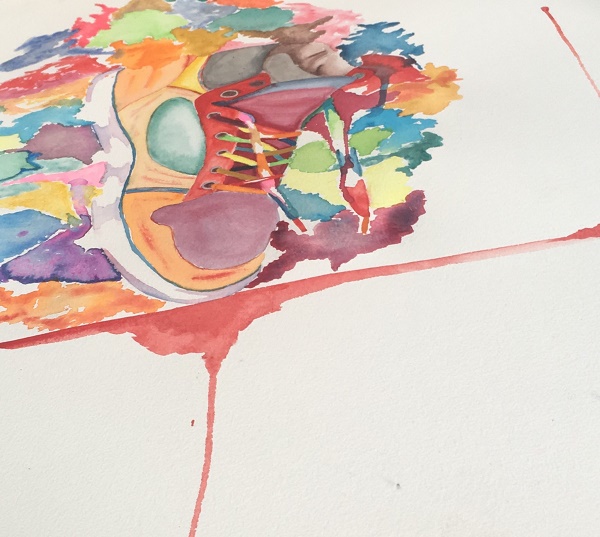 Obra de María Eugenia Aceves, artista mexicana con discapacidad