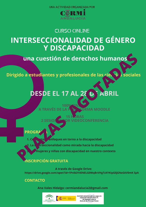 CERMI Andalucía finaliza con éxito la primera edición online del programa ‘escuela de formación en enfoque de género y discapacidad’