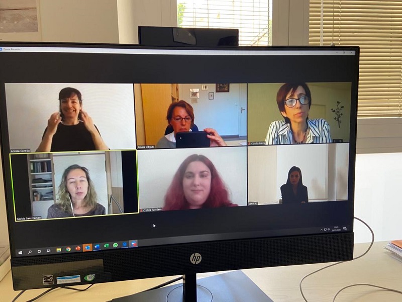 Reunión de CERMI Mujeres con la Casa Real