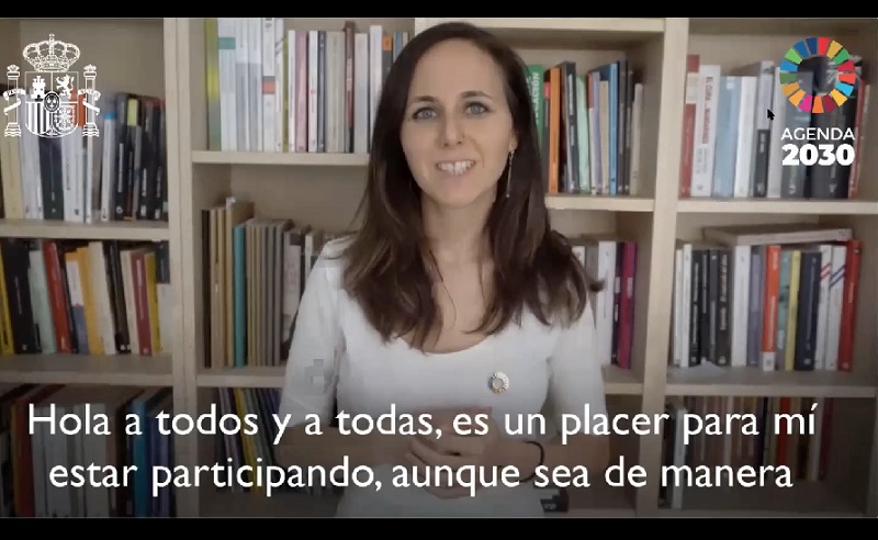 Ione Belarra, secretaria de Estado para la Agenda 2030