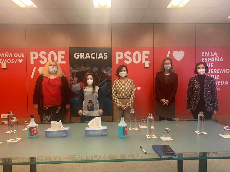 CERMI Mujeres celebra con Carmen Calvo la “conquista histórica” de la derogación de la esterilización forzosa