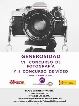 VI Concurso de Fotografía y II de Vídeo Generosidad de la Fundación CERMI Mujeres