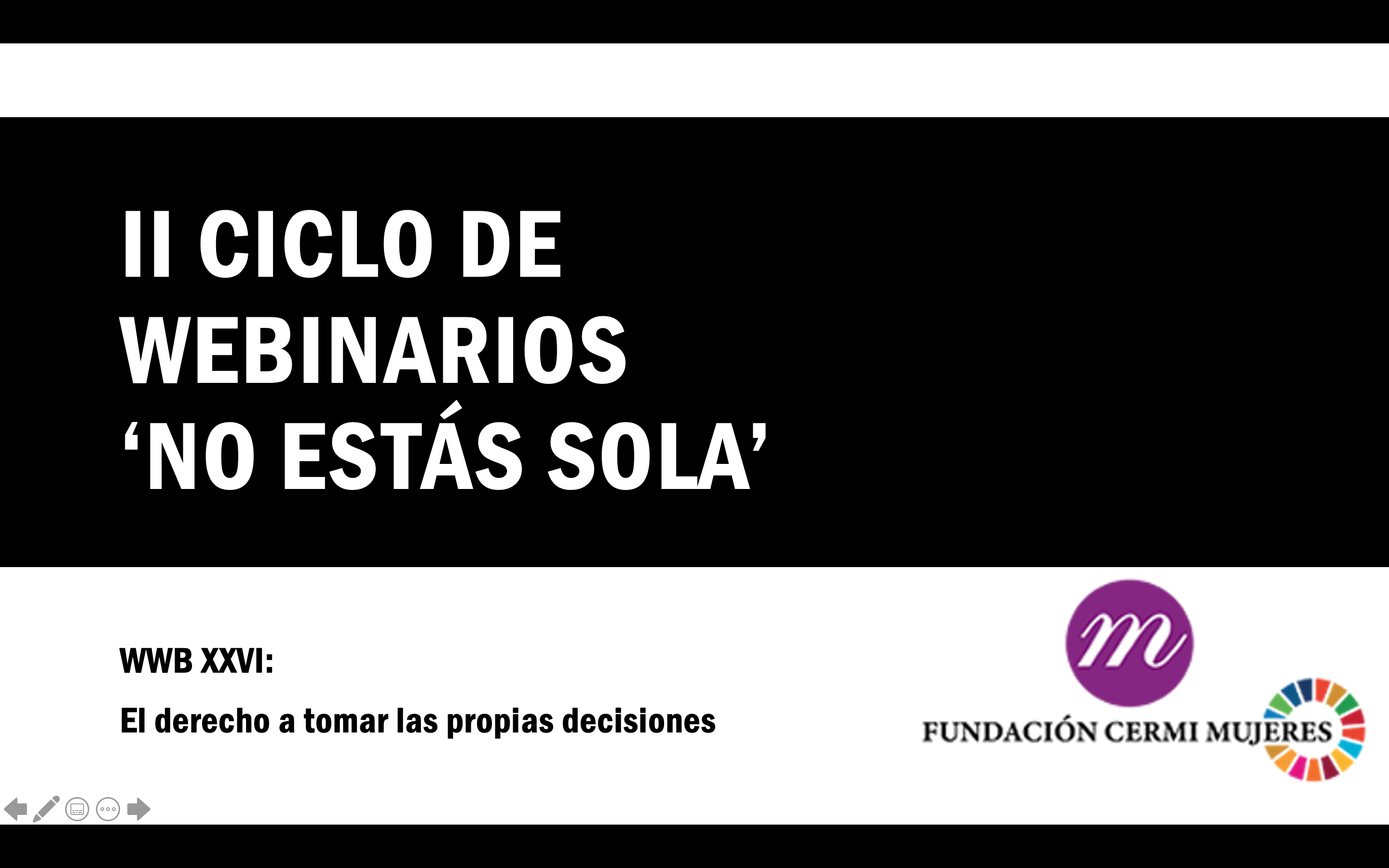 CERMI Mujeres reclama que las mujeres con discapacidad puedan tomar sus propias decisiones “con independencia y libertad”