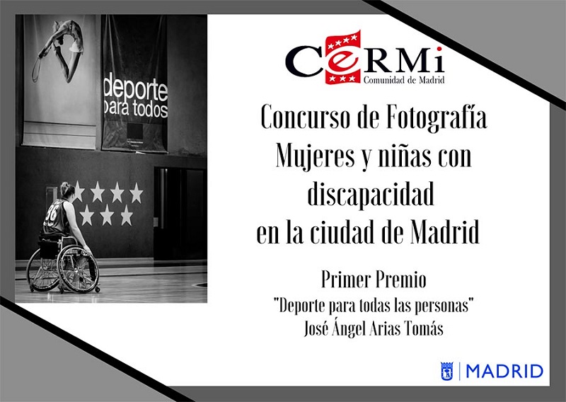 Fallados los premios del Concurso de fotografía sobre mujeres y niñas con discapacidad en la Ciudad de Madrid de CERMI Madrid