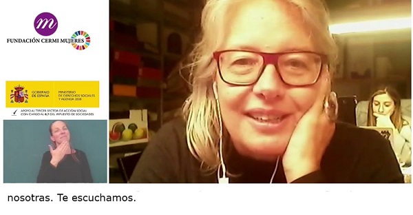 Momento durante el Observatorio sobre Feminismo y Discapacidad