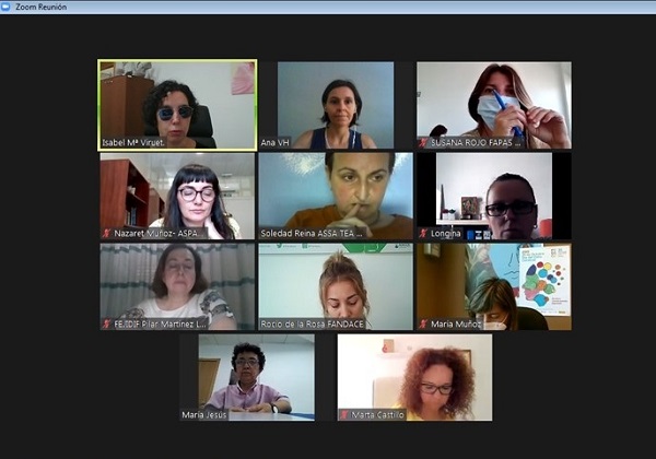 Reunión de trabajo de la Comisión de mujeres de CERMI Andalucía