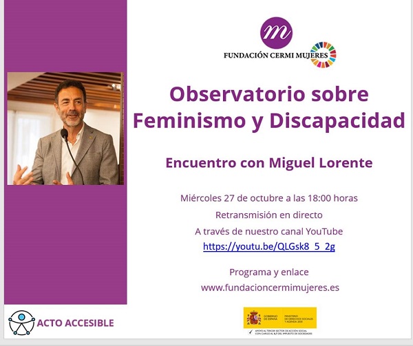 CERMI Mujeres analiza las claves del negacionismo de la violencia machista con el experto Miguel Lorente