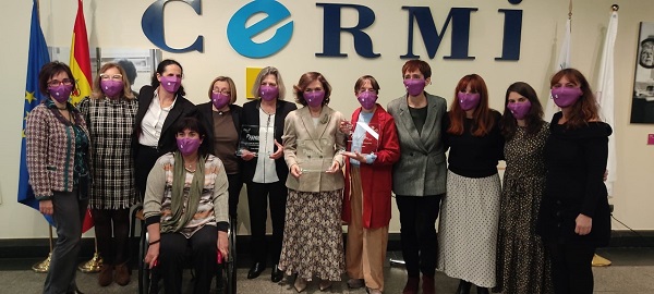 Carmen Calvo y Teresa Palahí, galardonadas en los Premios cermi.es por su acción en beneficio de las mujeres con discapacidad