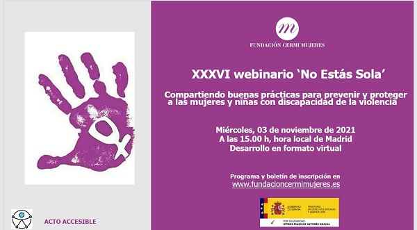 CERMI Mujeres comparte buenas prácticas para prevenir y proteger a las mujeres y niñas con discapacidad de la violencia