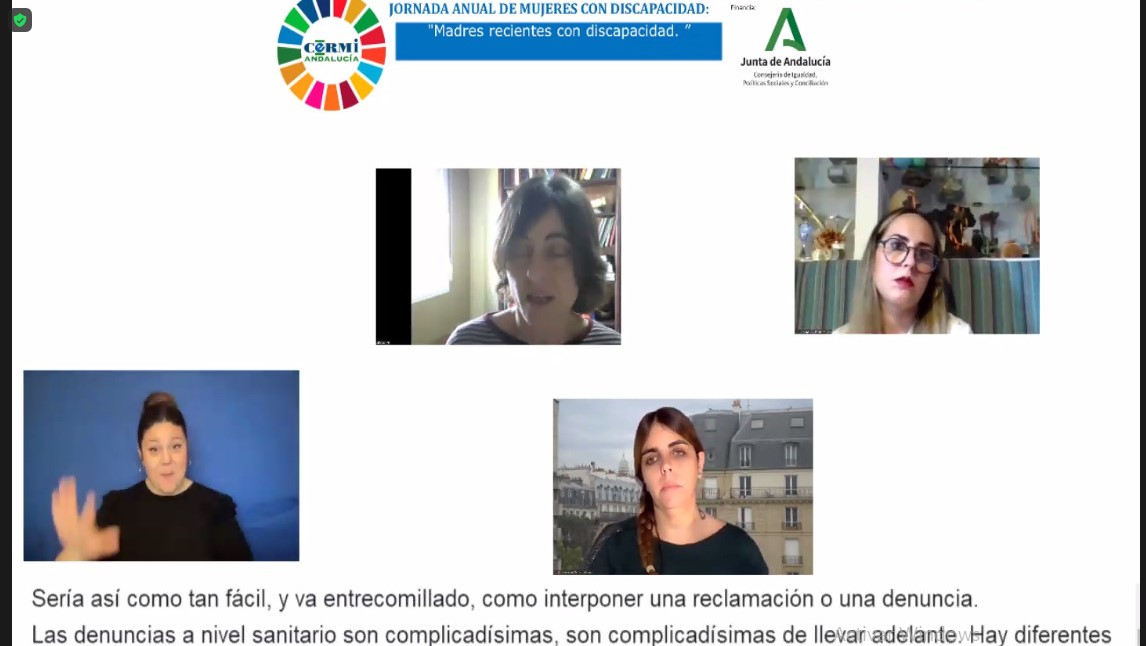 Mujeres con discapacidad piden más apoyo y recursos para ejercer en igualdad su maternidad 