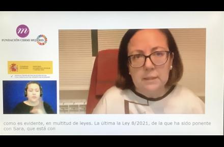 CERMI Mujeres incide en la necesidad de incluir la perspectiva de género en la reforma del artículo 49 de la Constitución