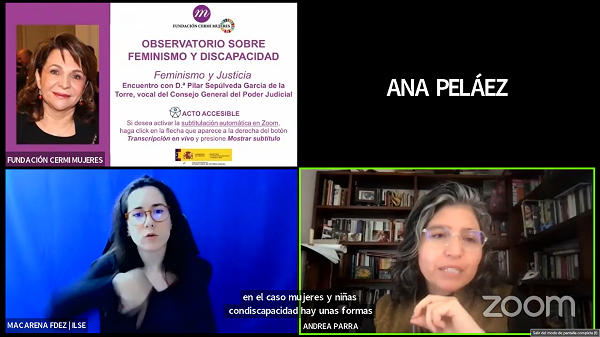 CERMI Mujeres analiza el acceso a la justicia de las mujeres con discapacidad