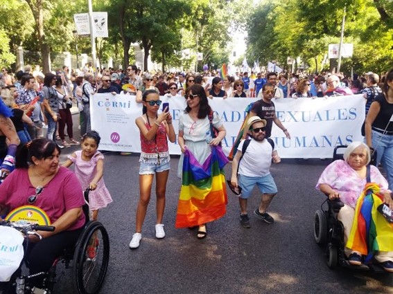 Frente al odio, visibilidad, orgullo y resiliencia: manifiesto del movimiento CERMI por el Orgullo LGTBI 2022