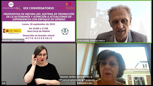 CERMI Mujeres demanda un enfoque de género y poner a las personas en el centro de la reforma de la Ley de Promoción de la Autonomía Personal y Atención a Situaciones de Dependencia