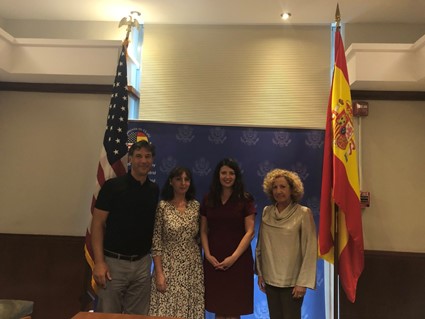 El CERMI informa a la Embajada de los EEUU sobre la situación de los derechos de las personas con discapacidad en España
