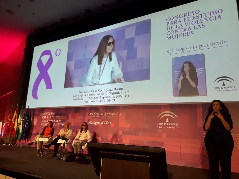 CERMI Andalucía participa en uno de los grupos de trabajo del VIII Congreso para el Estudio de la Violencia Contra las Mujeres
