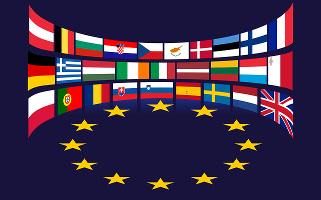 Banderas de los países de la Unión Europea