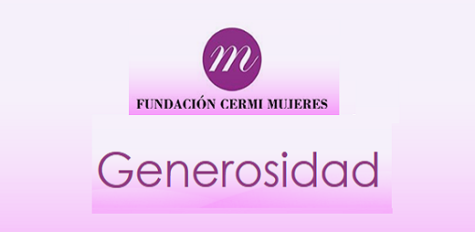 Fundación CERMI Mujeres. Generosidad