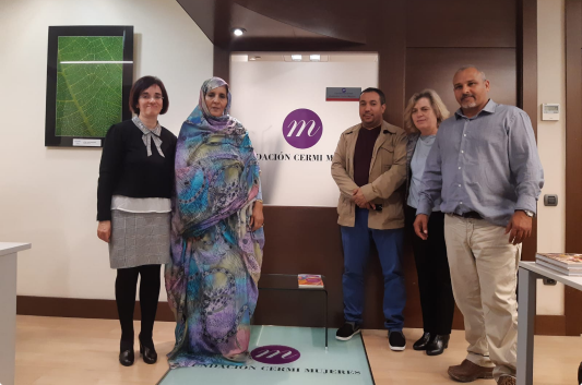 CERMI Mujeres ofrece a la ministra saharaui de asuntos sociales y promoción de la mujer colaboración en materia de género y discapacidad