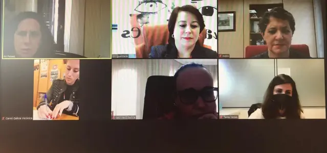 CERMI Mujeres, CERMI Galicia y la Xunta fortalecen alianzas para favorecer la igualdad y no discriminación de las mujeres y niñas gallegas con discapacidad