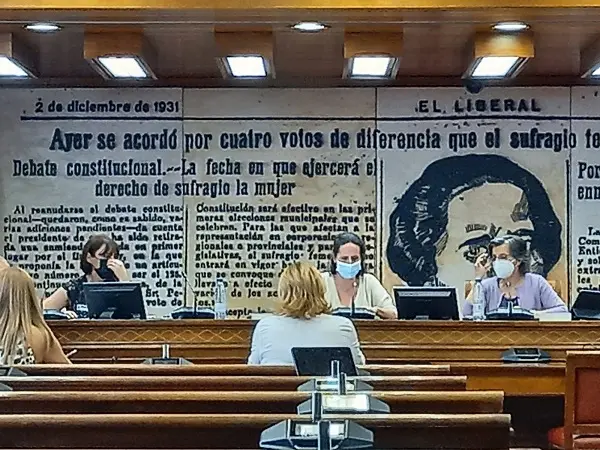 La vicepresidenta ejecutiva de Fundación CERMI Mujeres, Ana Peláez