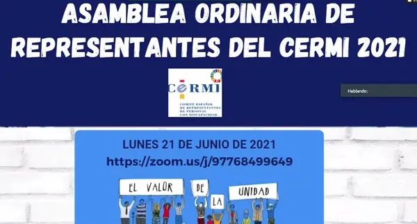 El CERMI pide a todas las fuerzas parlamentarias que apoyen la reforma constitucional del artículo 49 para que alcance el máximo consenso