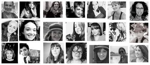 Collage de fotografías de mujeres
