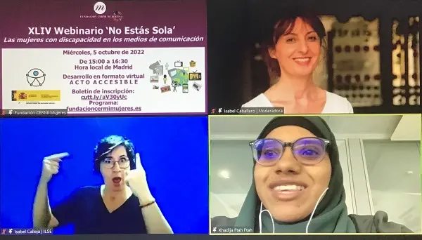 CERMI Mujeres analiza la realidad de las mujeres con discapacidad como profesionales en los medios de comunicación