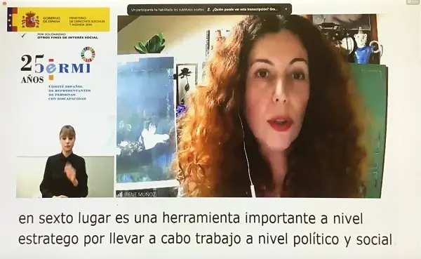 Personas expertas abordan puntos clave para la elaboración de informes y denuncias sobre la vulneración de los derechos humanos de las personas con discapacidad