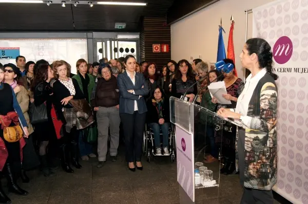 Momento de la presentación de la Fundación CERMI Mujeres