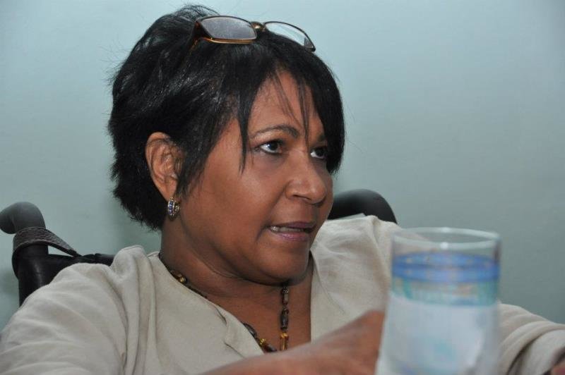 Cristina Francisco Reyes es la actual presidenta del Círculo de Mujeres con Discapacidad de República Dominicana