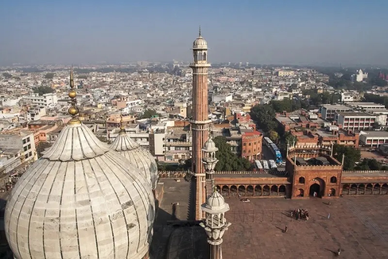 Panorama de New Delhi